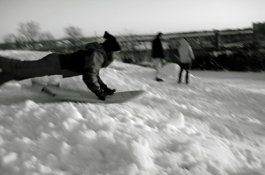 sledding