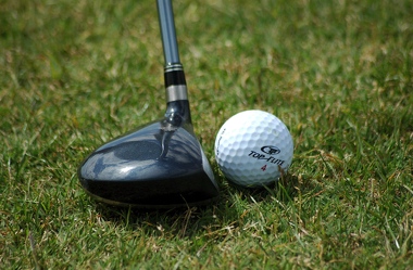 Golf club and ball