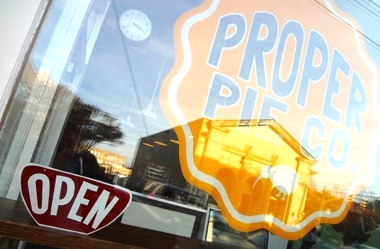 Proper Pie Co. sign
