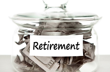 Retirement savings jar