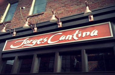 Jorge's Cantina sign