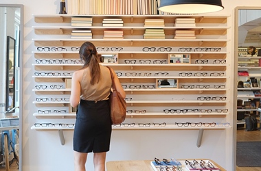 Warby Parker showroom