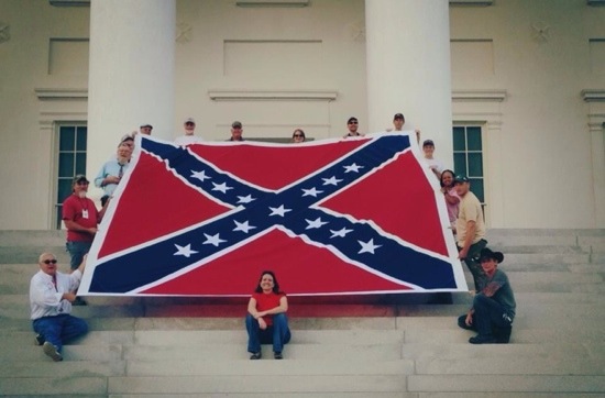 I-95 Confederate flag