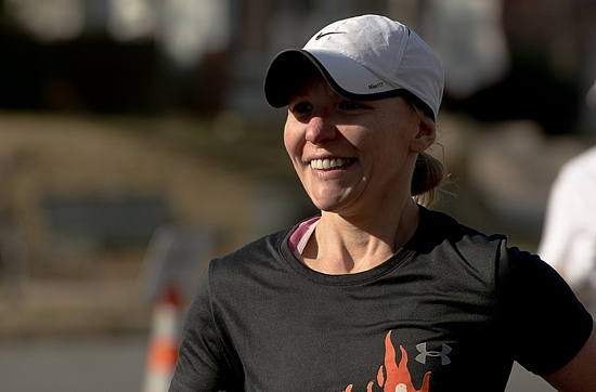Woman running