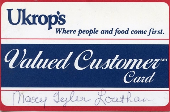 Ukrop's card