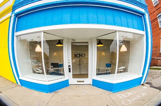 Boho storefront