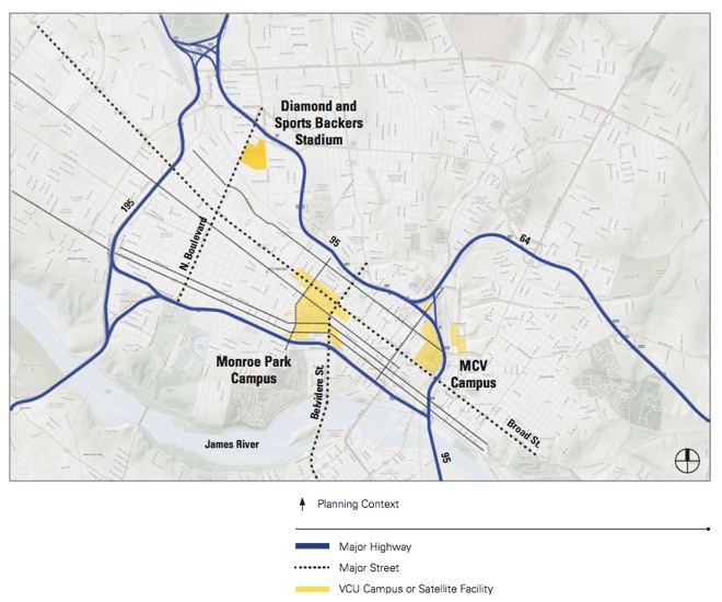 VCU:City map