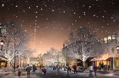 17th Street Market rendering - winter
